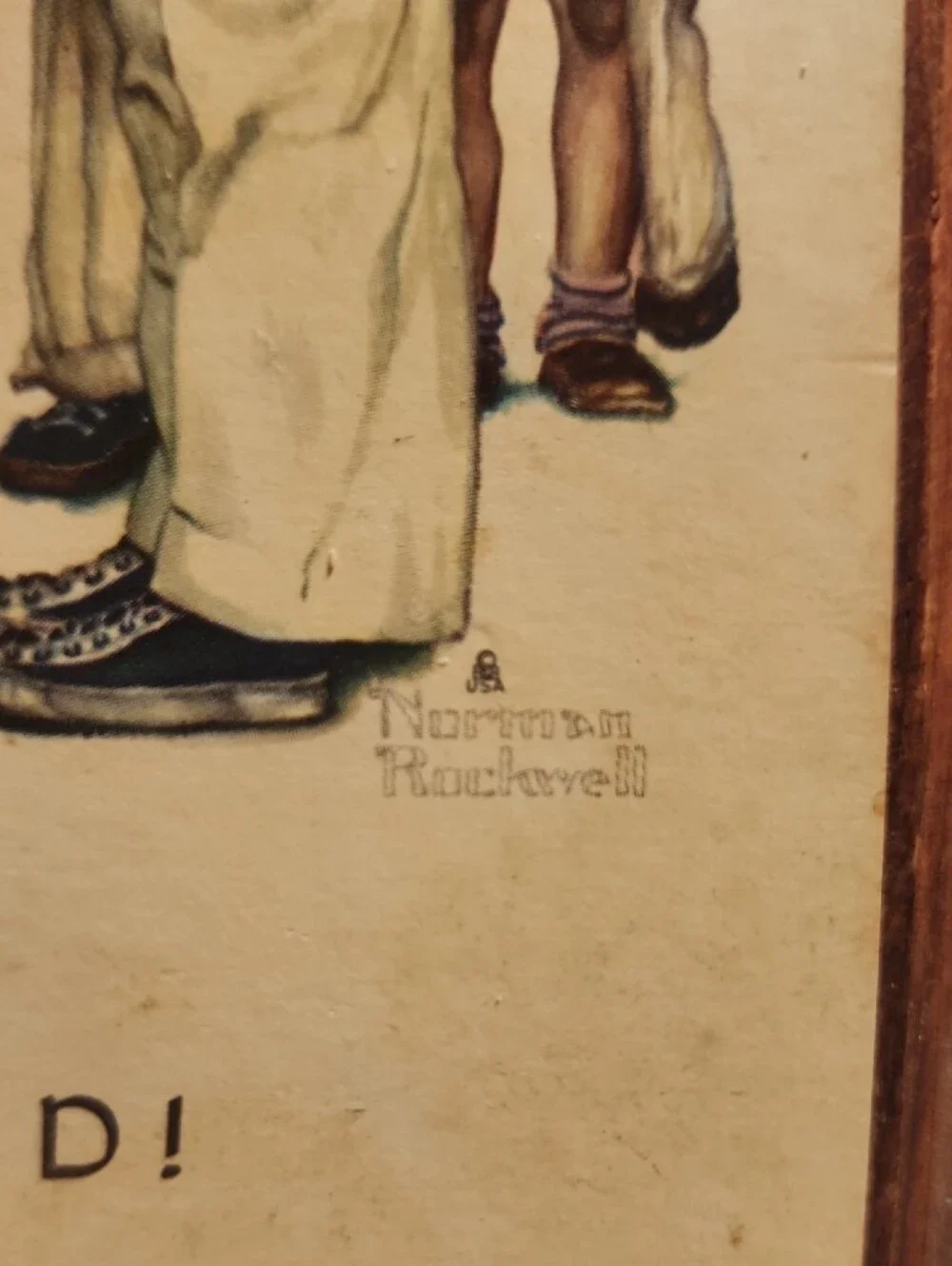 Norman Rockwell vintage norman